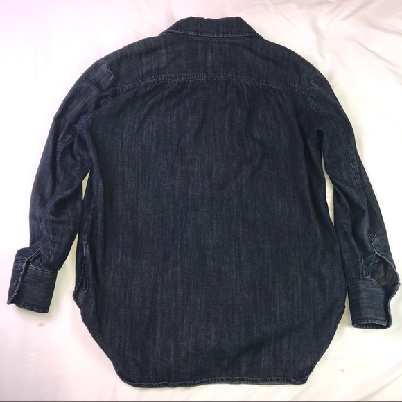 Madewell Denim Cargo Workshirt - Picture 3 of 7